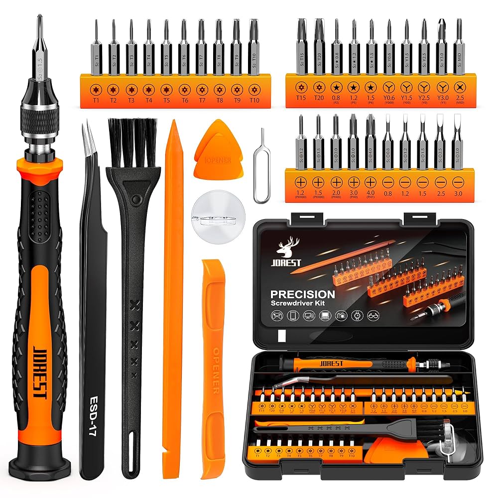 Amazon | JOREST 40個精密ドライバーセット, DIY工具, 三角/Y型
